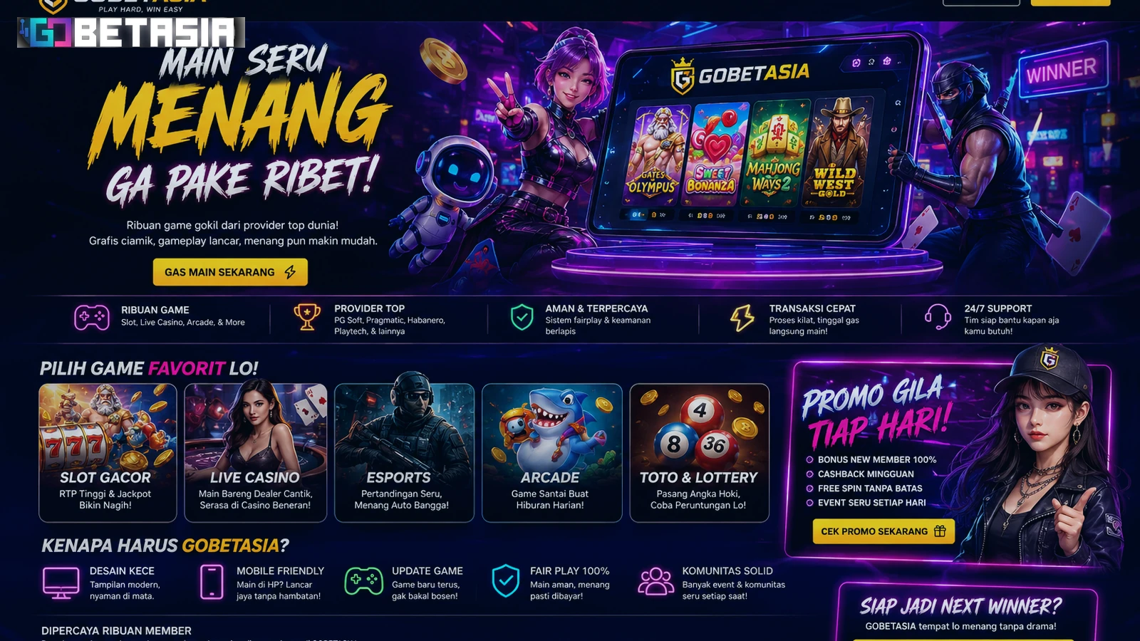 Gobetasia tema biru di gobetjaya.com